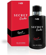 Secret Code Sport 100ml EDT by NG - Webparfums.nl